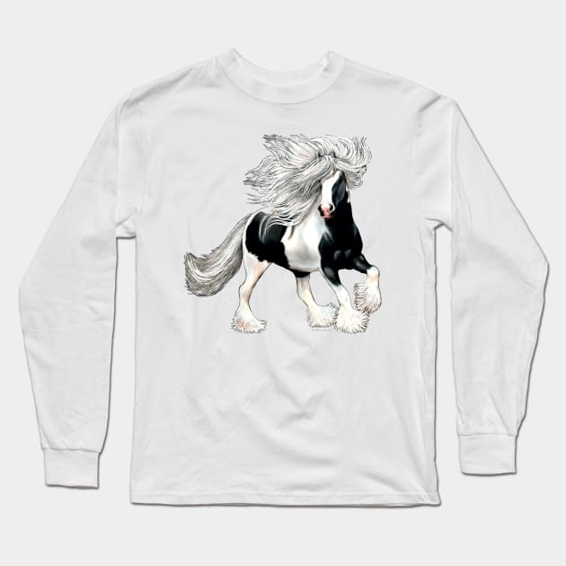 Gypsy Horse Casanova Long Sleeve T-Shirt by bhymer